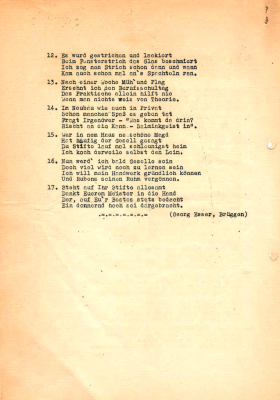 ...die bestimmt keine Herrenjahre waren.