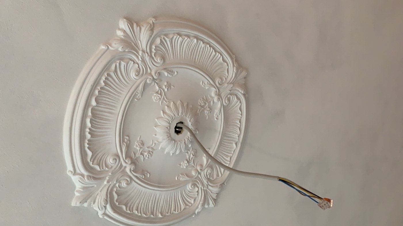 Ornamentale Deckenrosette